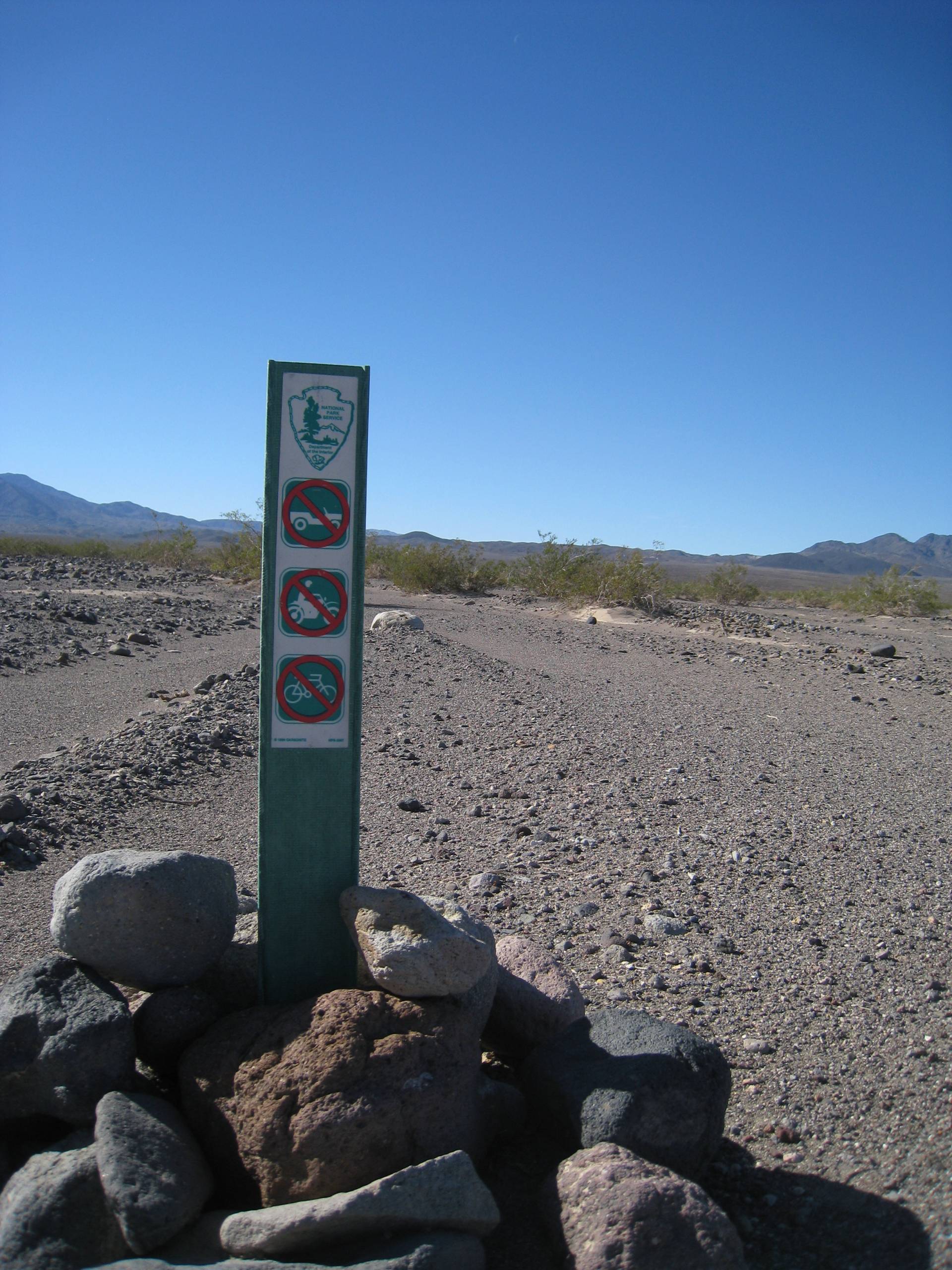Wingate Dry Lake from Owl Spring Road Wingate Dry Lake from Owl Spring Road, Death Valley National Park, California