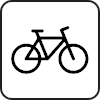 Bicycles Permitted Icon