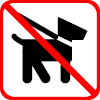 Dogs Not Permitted Icon