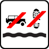 Impassable When Wet Hazard Icon