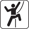 Rock Climbing Permitted Icon