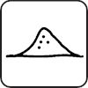 Sand Dune Trail Feature / Sand Hazard / Sand Trail Surface Icon