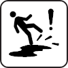 Slippery When Wet Hazard Icon
