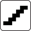 Stairs on Trail Icon