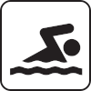 Swimming Permitted Icon