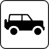 Vehicle Hazard / Jeeps allowed Icon