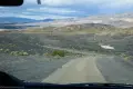 The road away from the Ubehebe Crater, Death Valley National Park, California