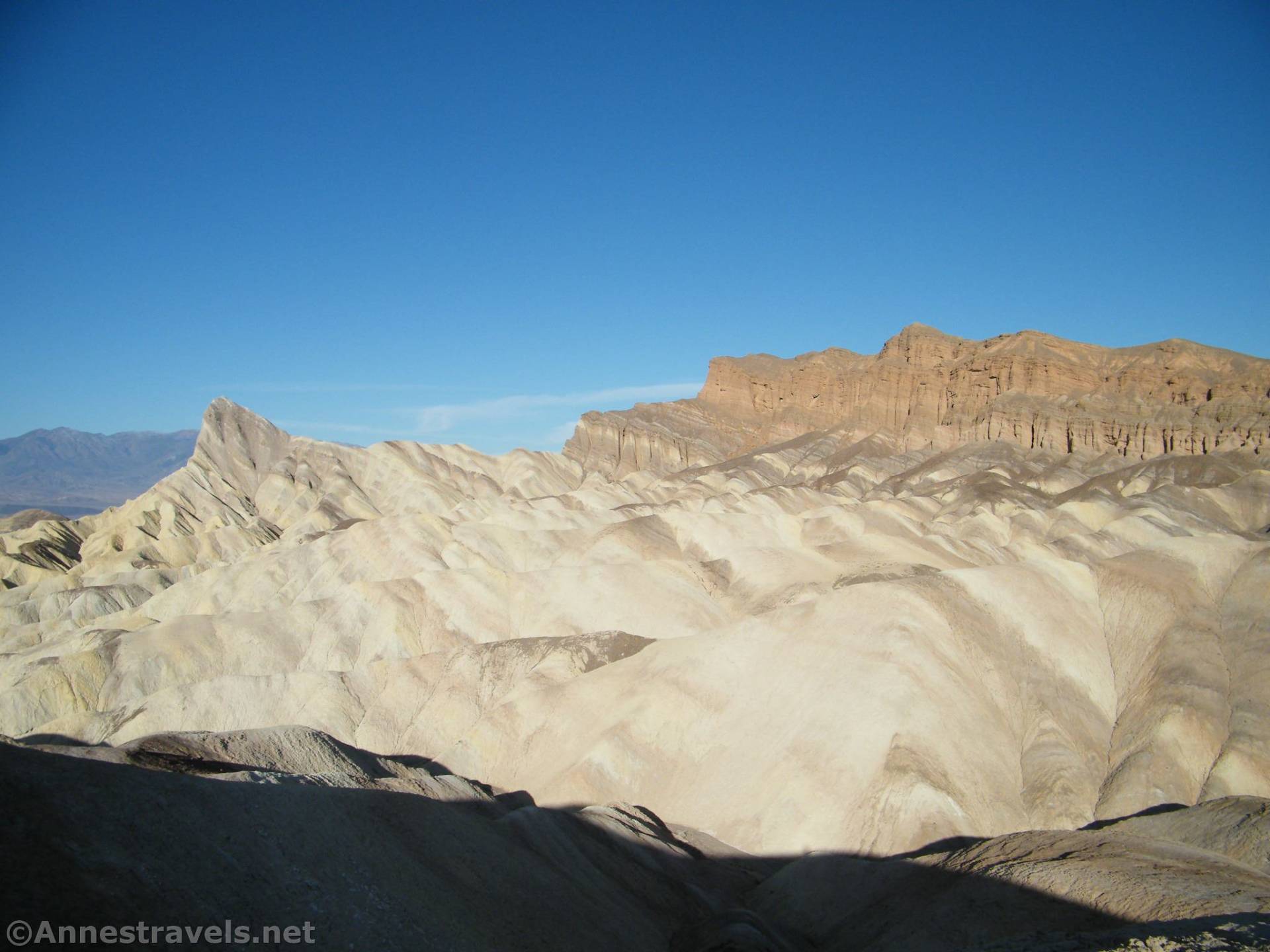 Manly Beacon and the Red Cathedral Cliffs, Death Valley National Park, California