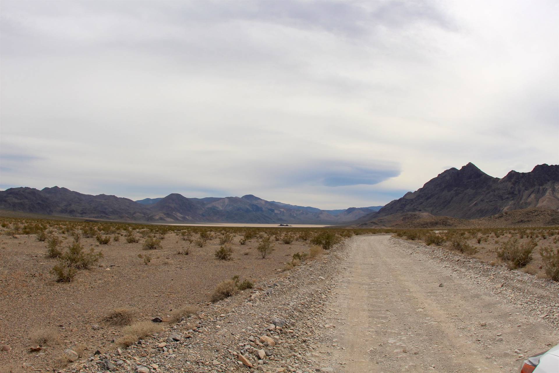 Racetrack Road near the Grandstand, Death Valley National Park, California