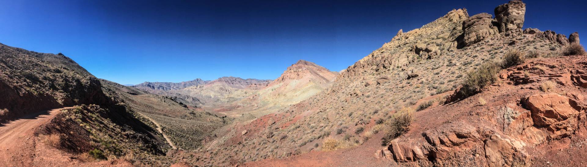 Views from near Red Pass, Death Valley National Park, California