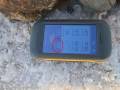 GPS at the Lowest Point in North America on Badwater Flats, Death Valley National Park, California