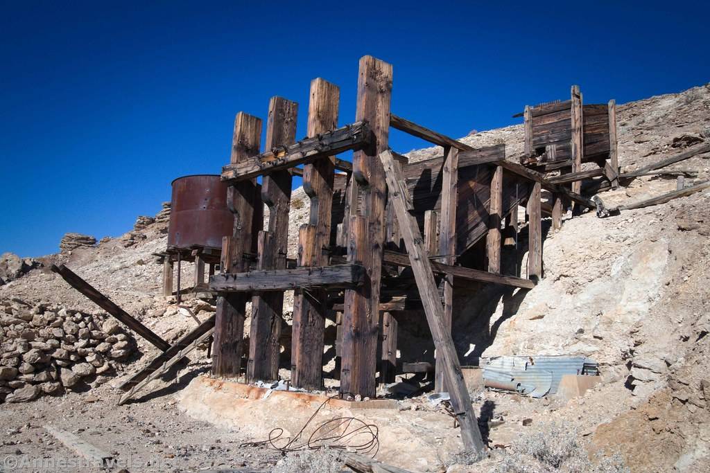 John Cyty's Stamp Mill, Death Valley National Park, California