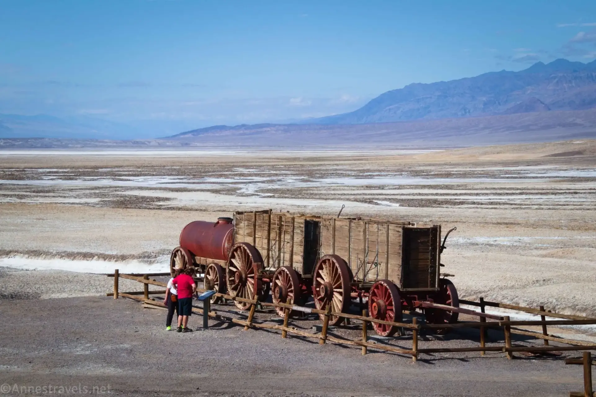 Harmony Borax Works Wagons, Death Valley National Park, California