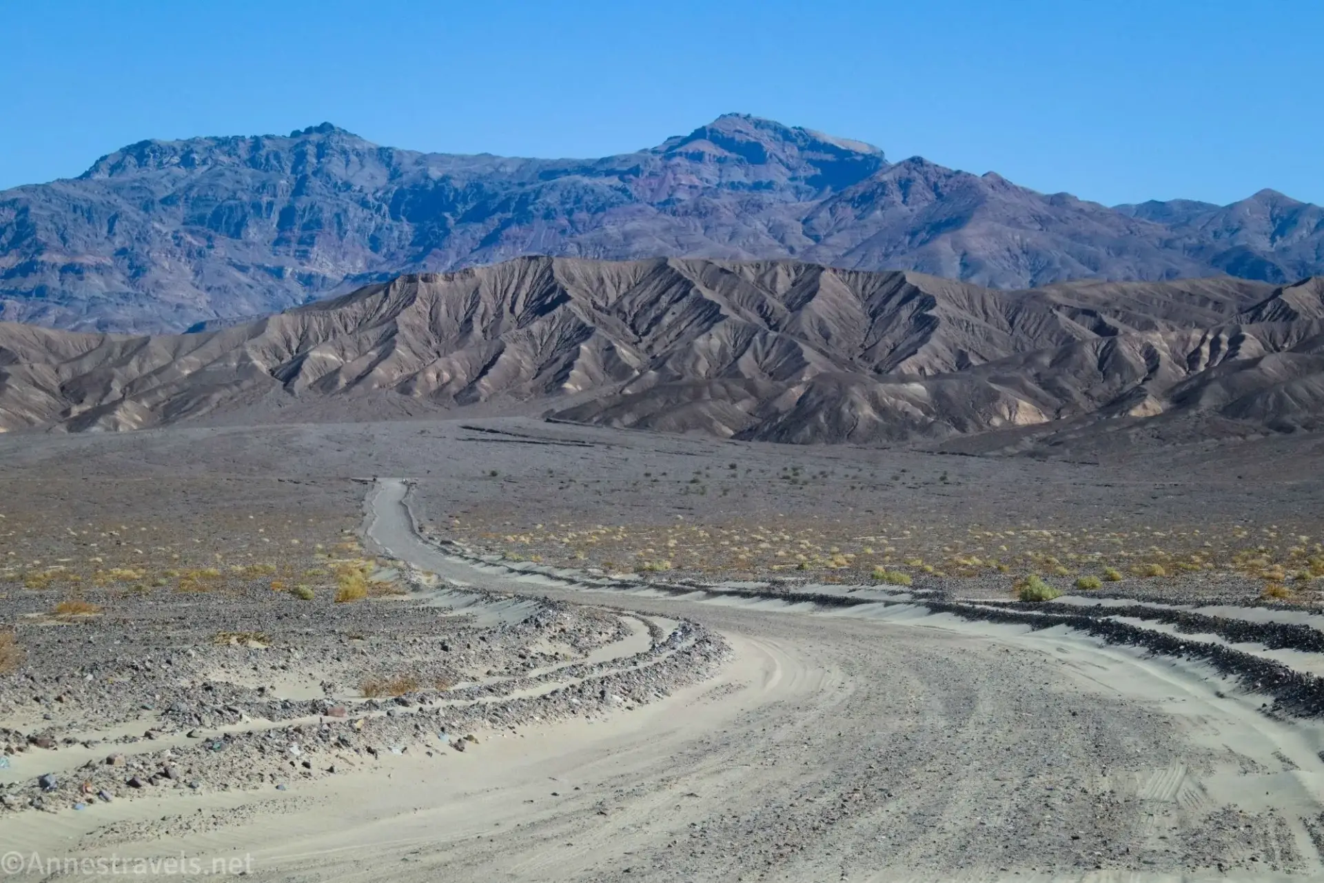 Historic Stovepipe Well Road, Death Valley National Park, California