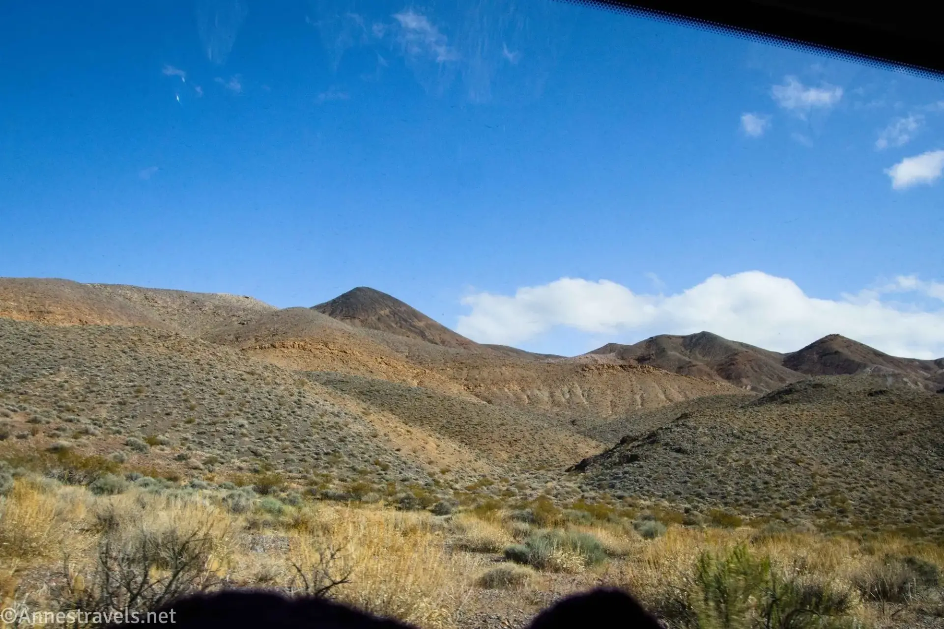Views from the Echo Canyon Road, Death Valley National Park, California