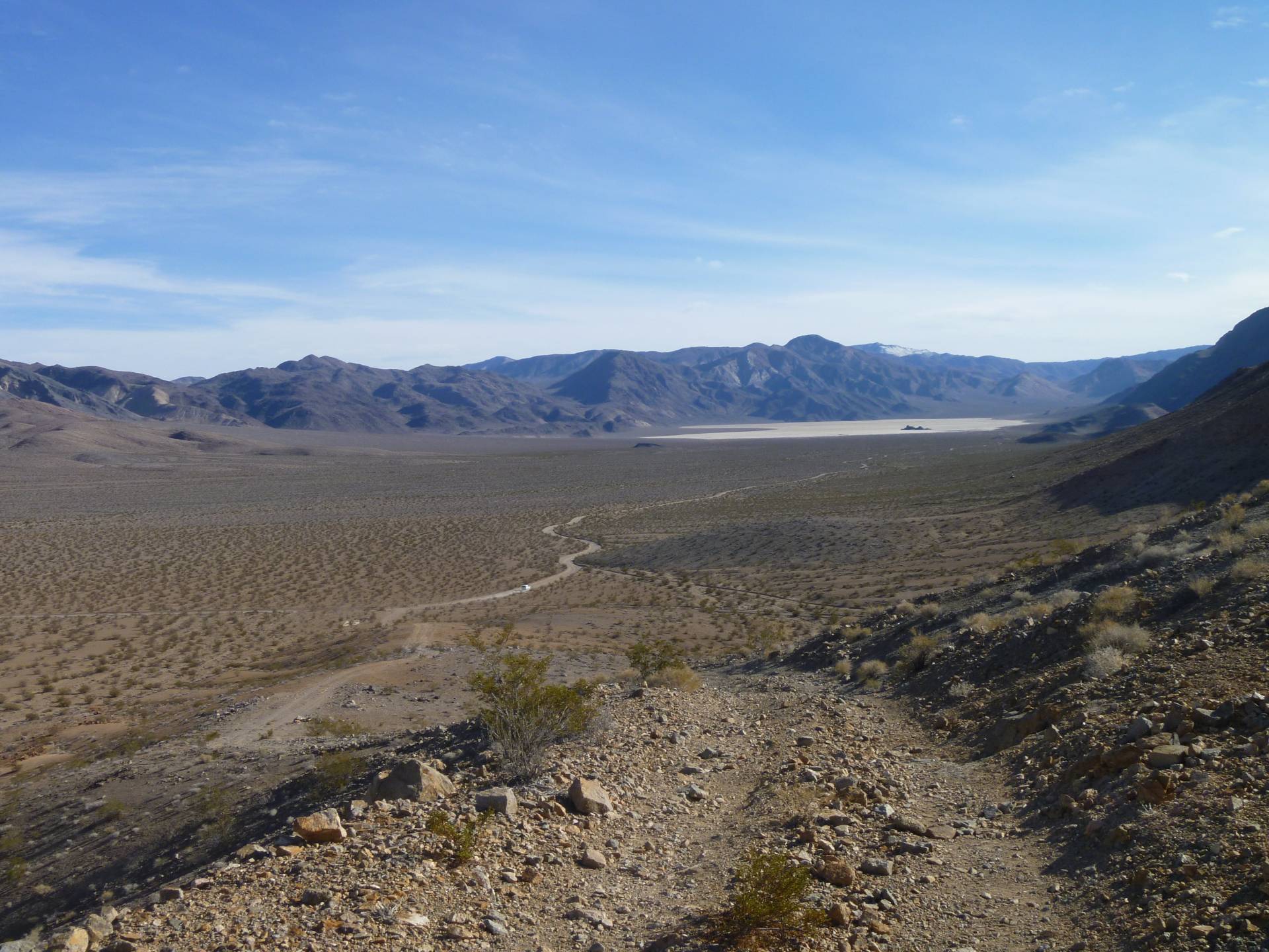 Views from the Ubehebe Lead Mine, Death Valley National Park, California