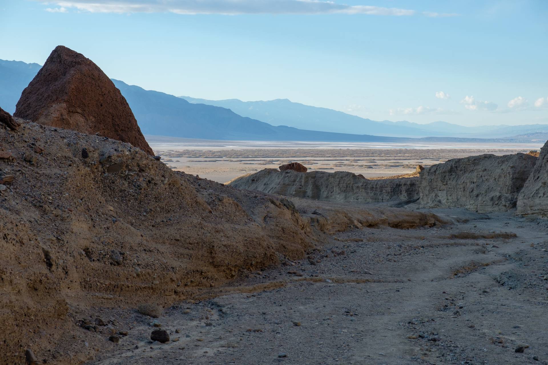 Exiting Desolation Canyon, Death Valley National Park, California