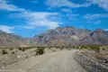 Cyclists on the Echo Canyon Road, Death Valley National Park, California