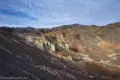 Bryce Fork Views Colorful badlands in a rugged desert mountain range