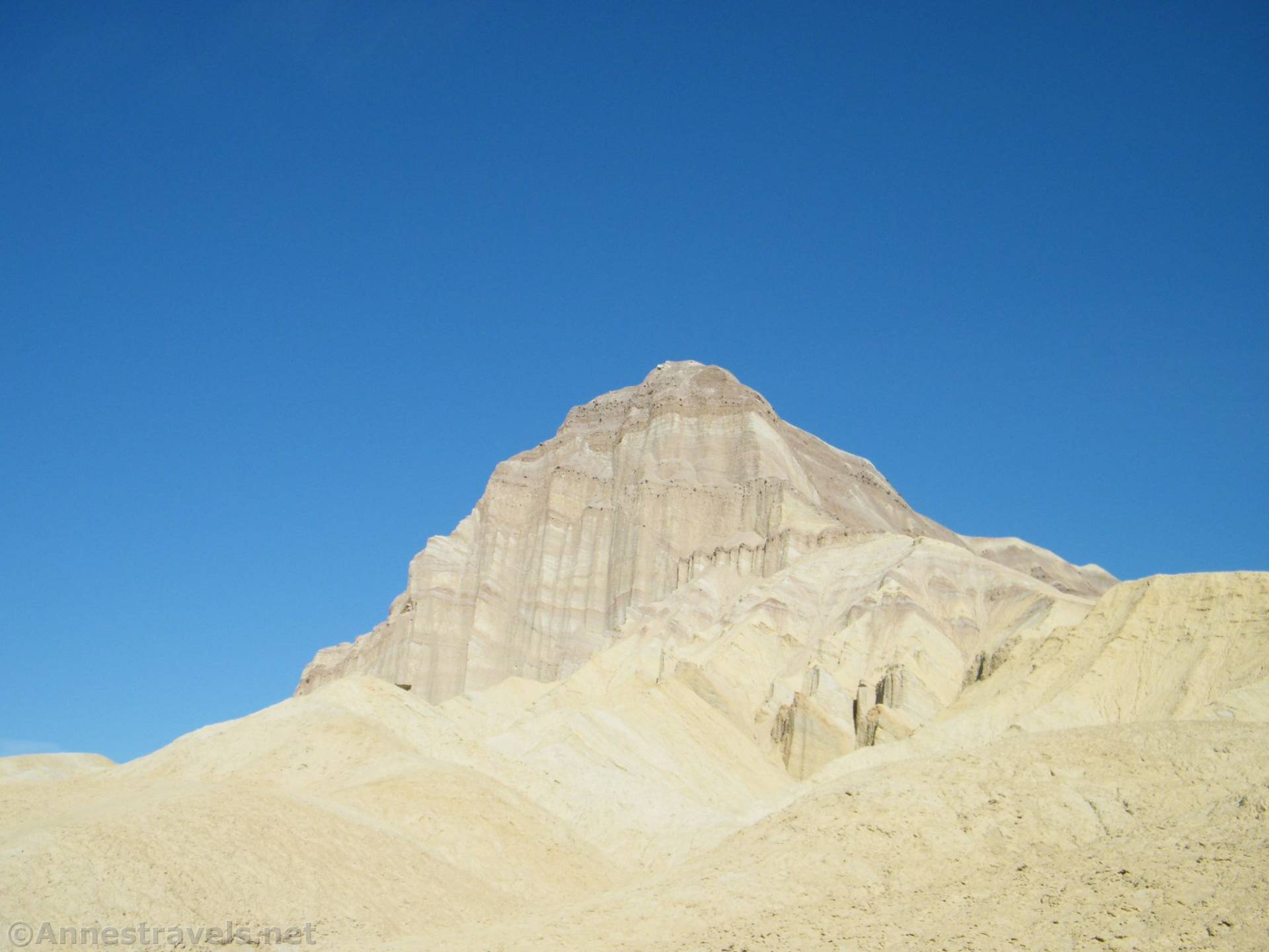 Monolith over the Badlands, Death Valley National Park, California