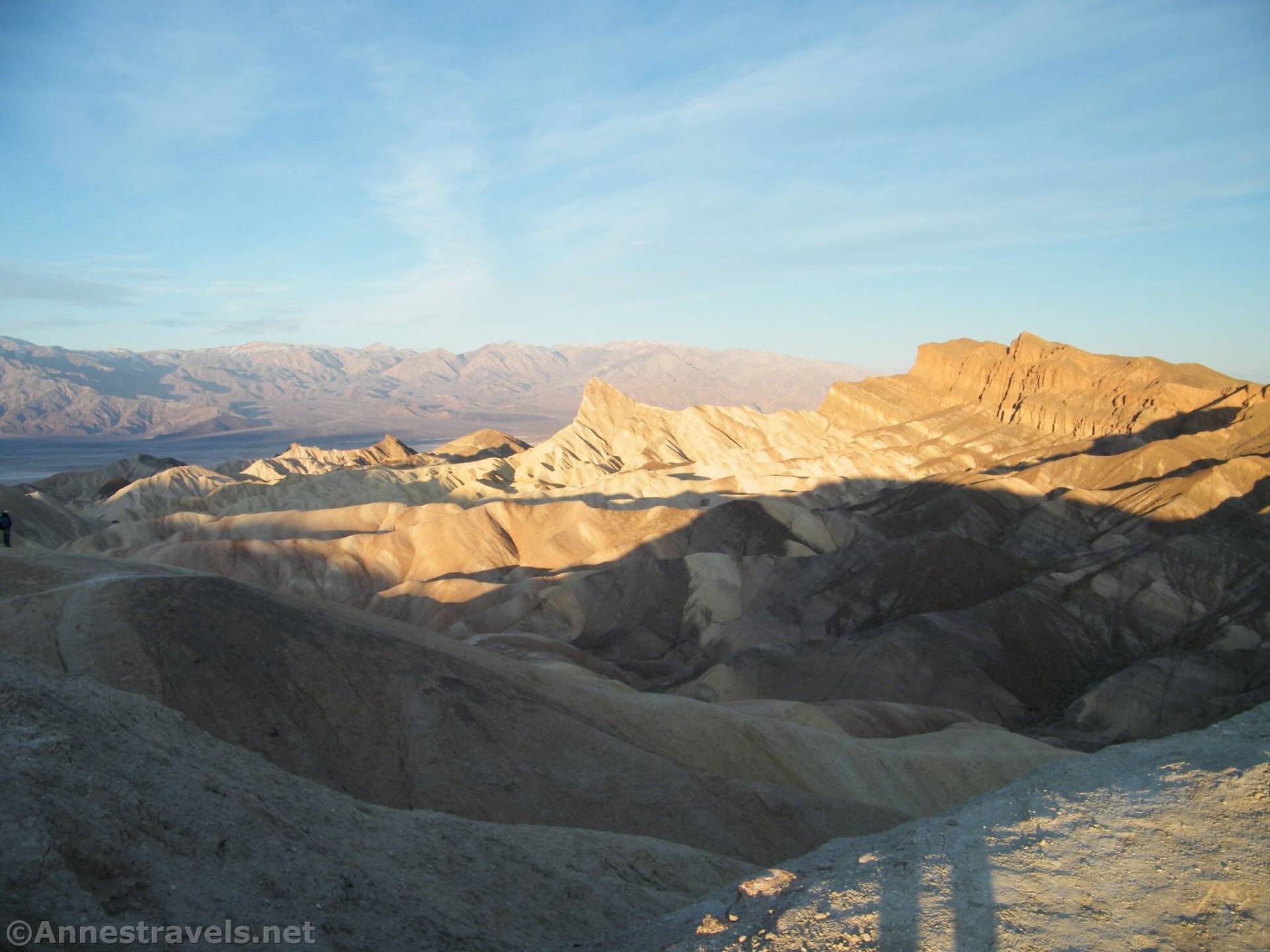 Manly Beacon at Sunrise, Death Valley National Park, California