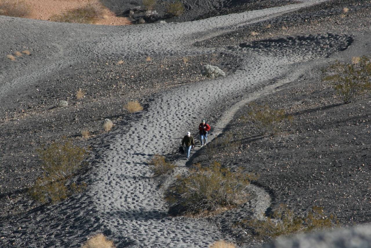 Ubehebe Crater Floor Trail, Death Valley National Park, California