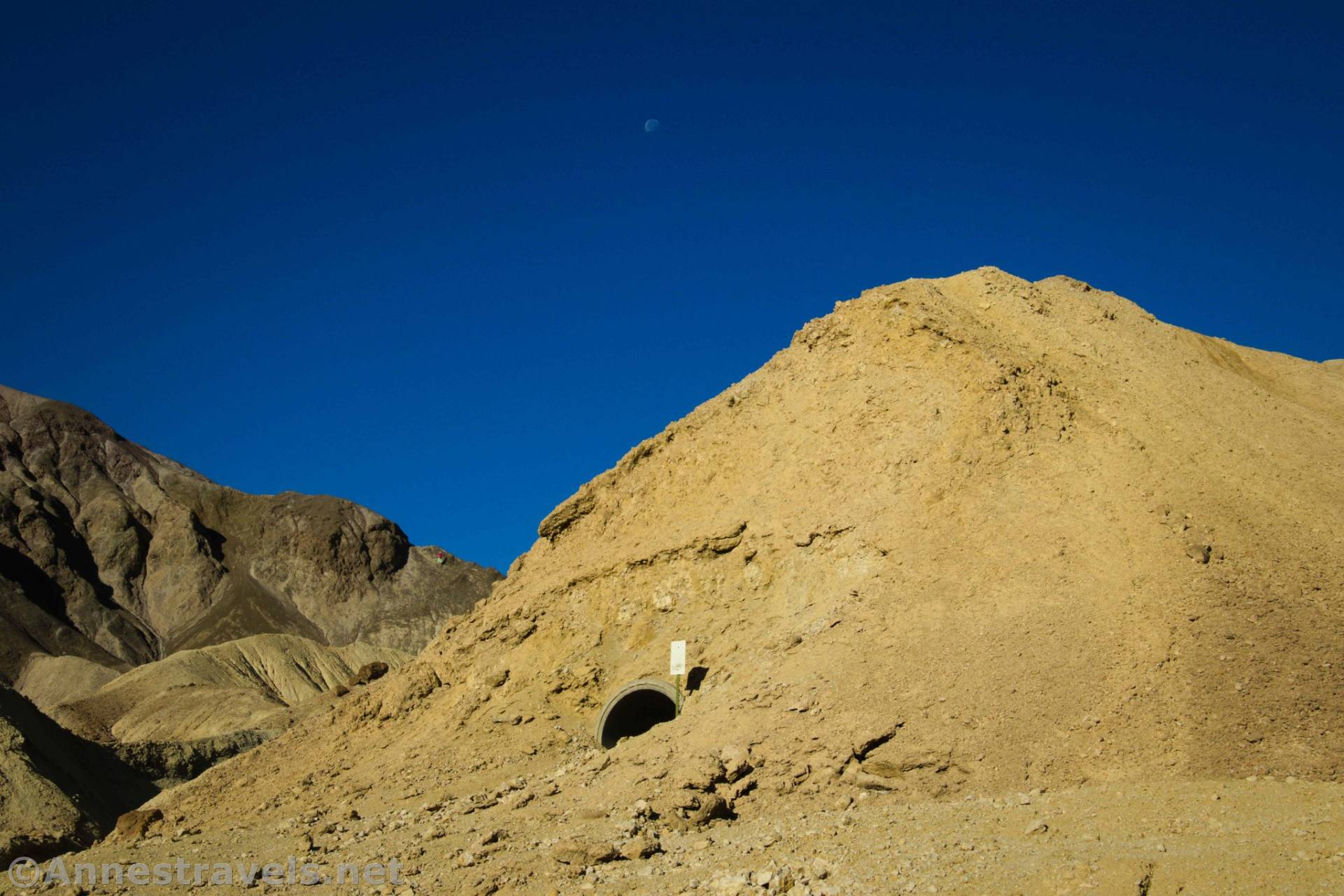 An old borax mine in 20 Mule Team, Death Valley National Park, California