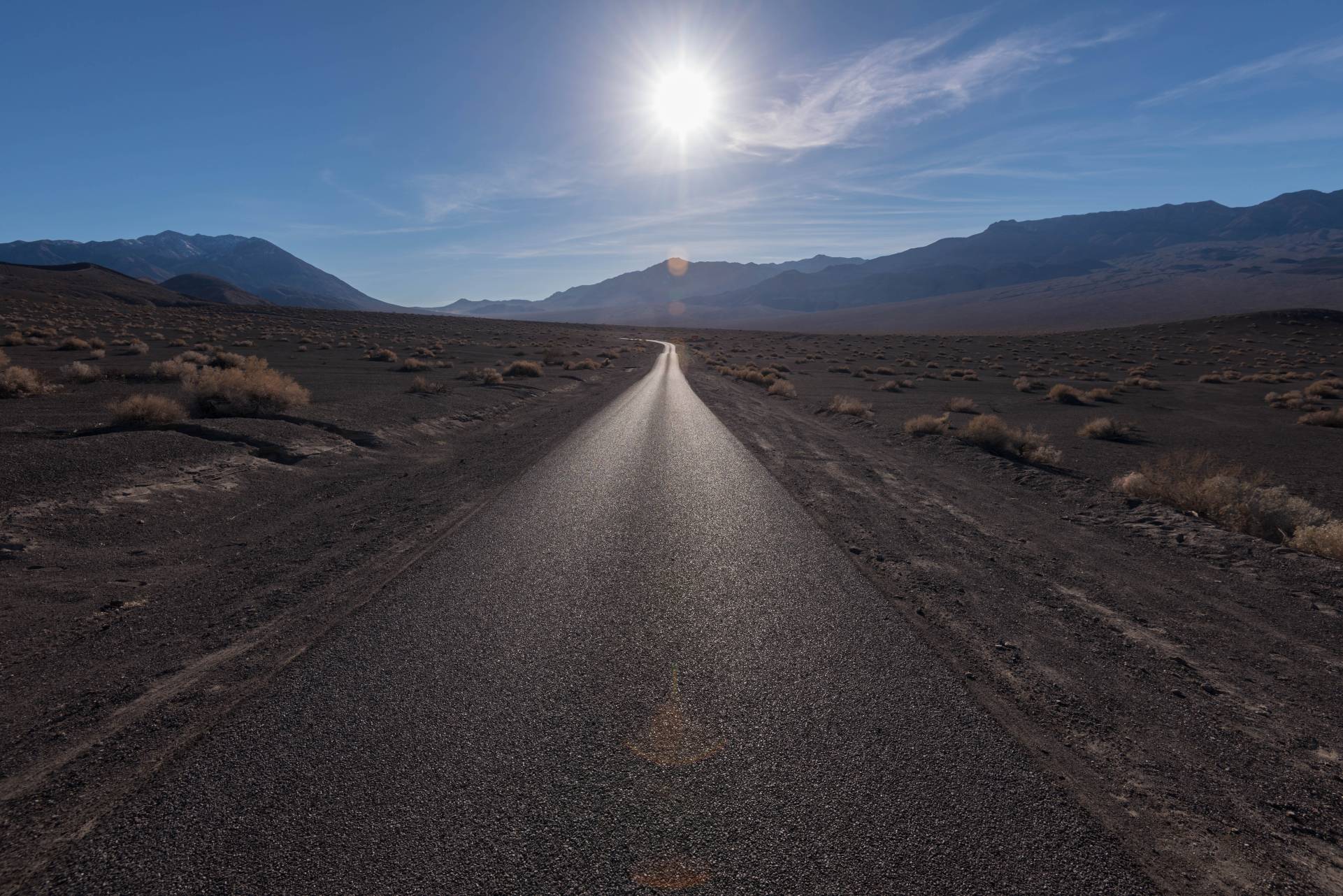 Ubehebe Crater Road, Death Valley National Park, California