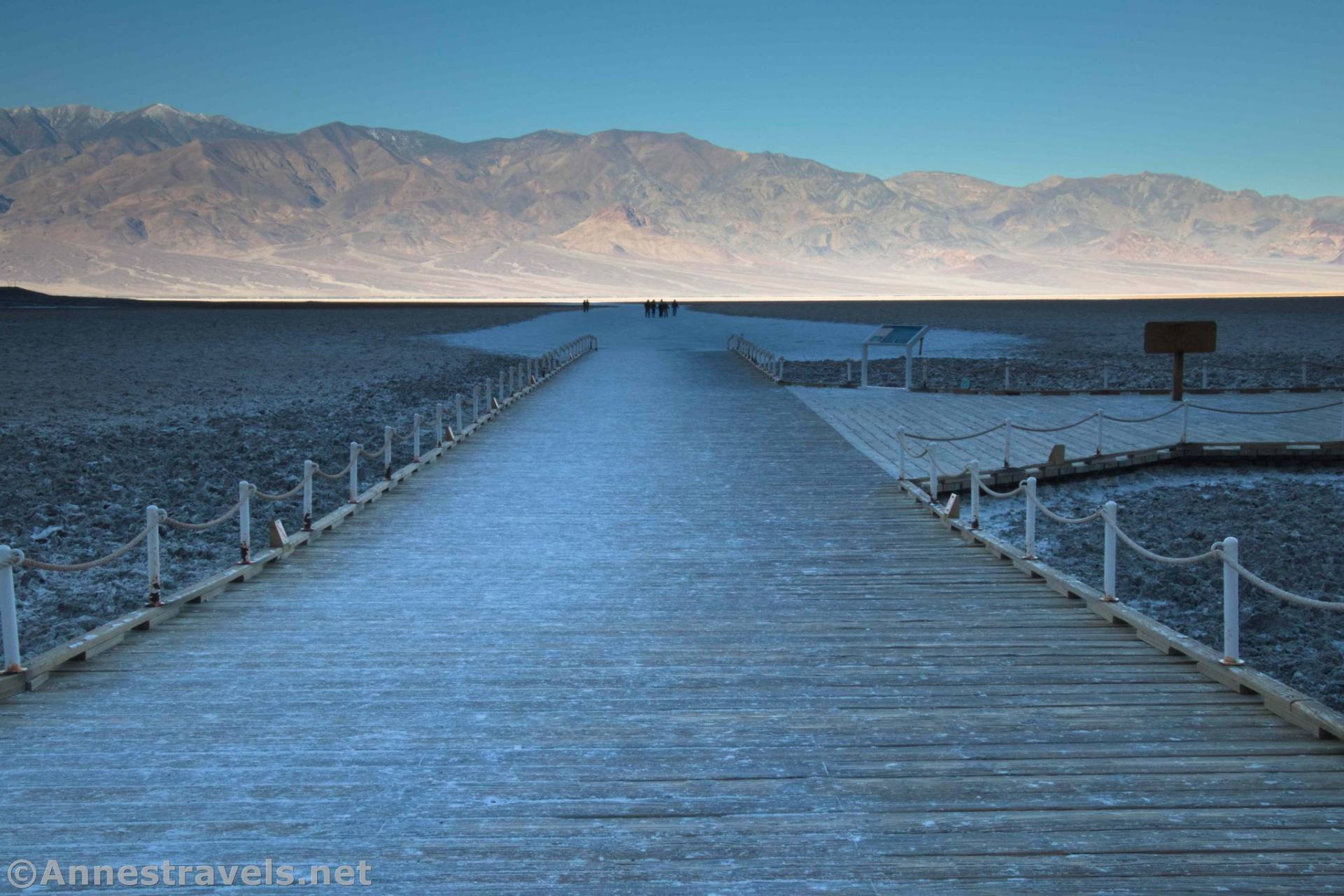 Boardwalk at Badwater Basin, Death Valley National Park, California