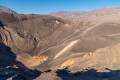 Views into  Ubehebe Crater, Death Valley National Park, California