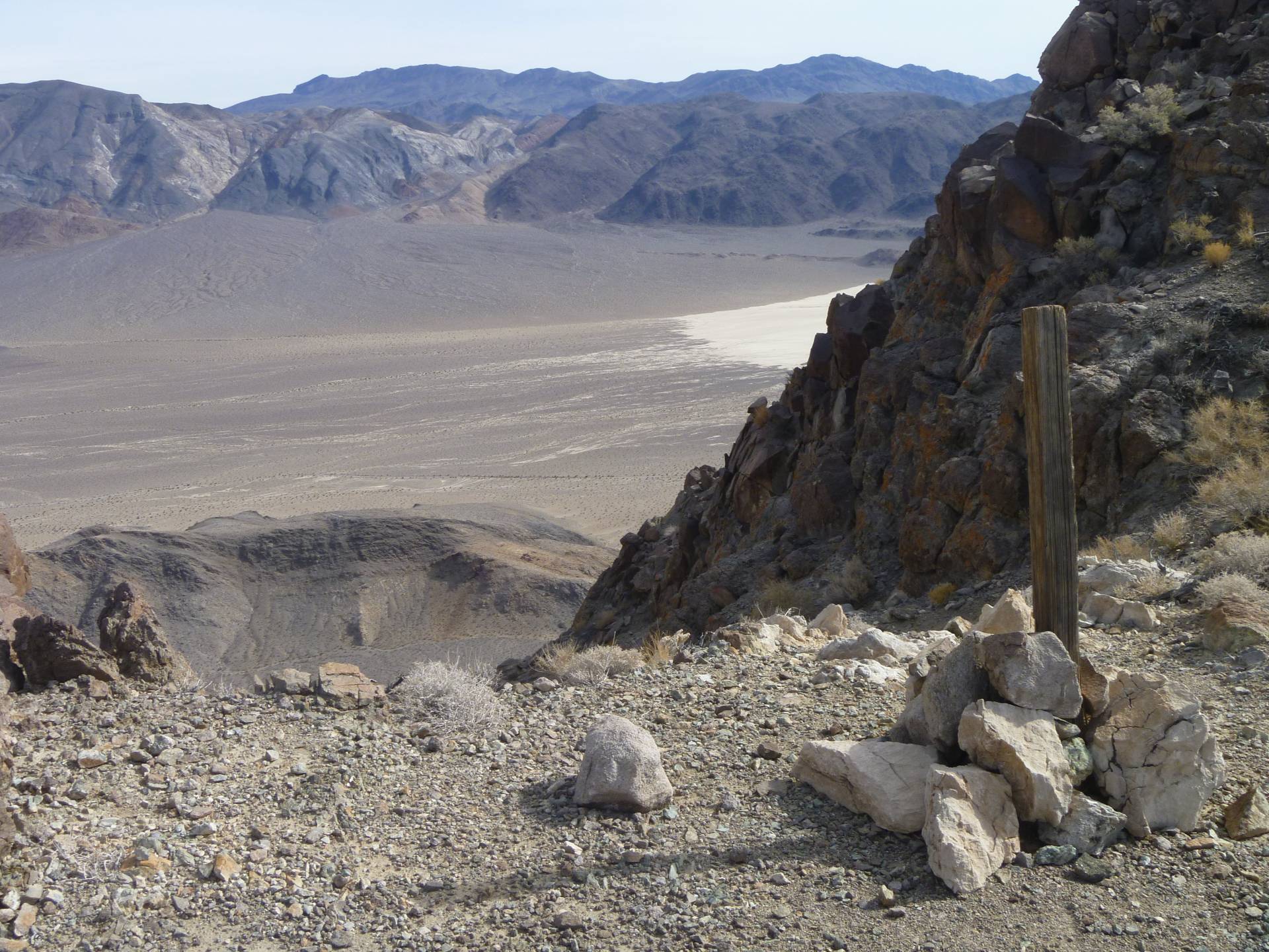 Views along the Ubehebe Peak Trail, Death Valley National Park, California