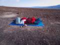 Sleeping along the Trail Canyon Road, Death Valley National Park, California