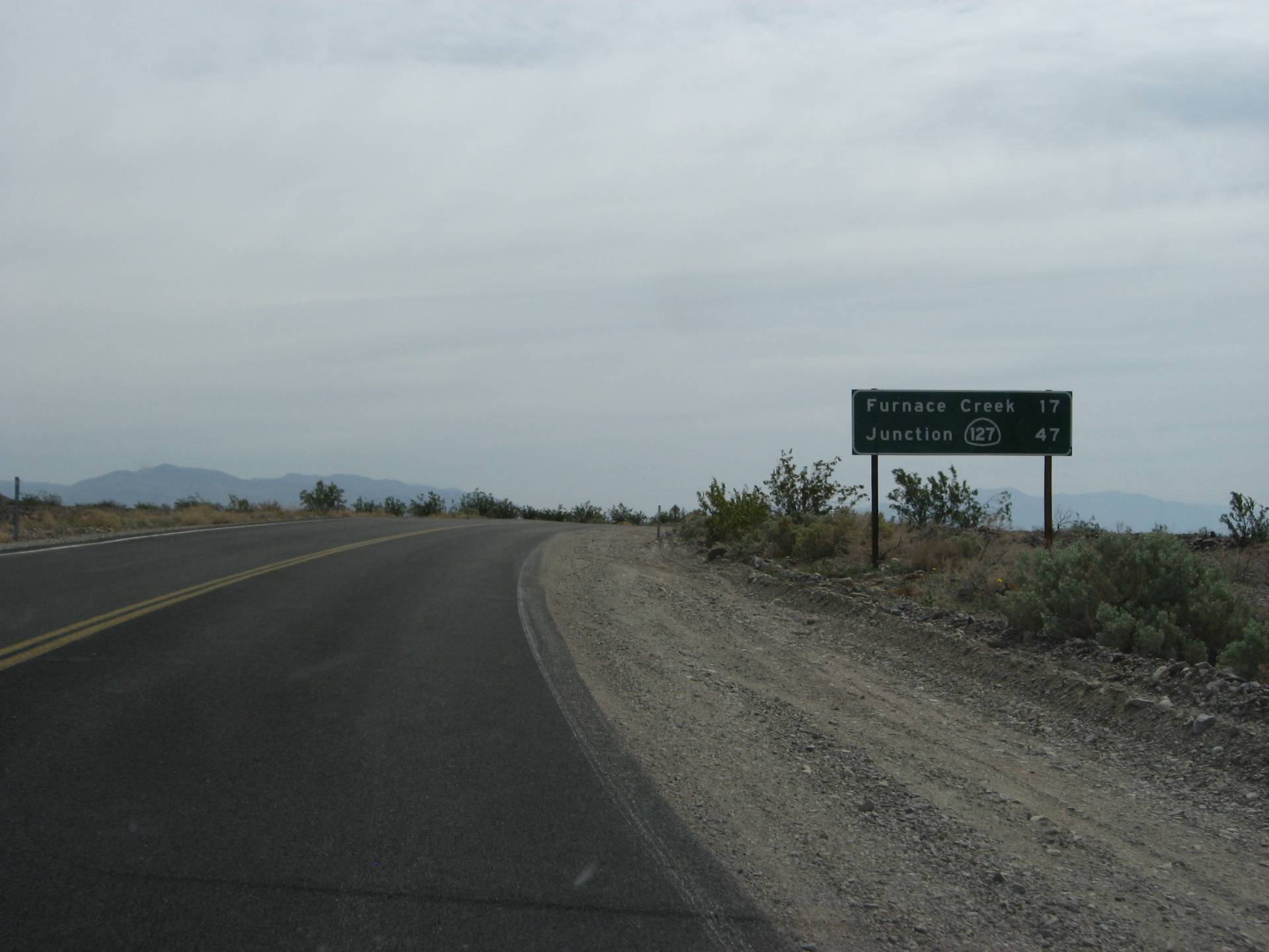 CA-190 between Furnace Creek and Stovepipe Wells, Death Valley National Park, California