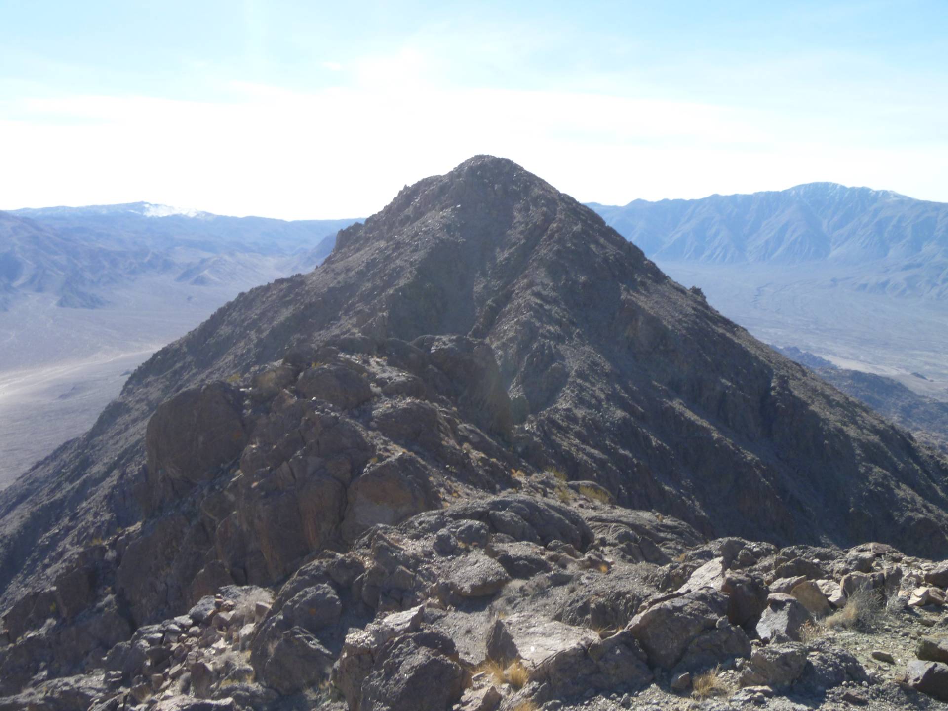 Climbing Ubehebe Peak, Death Valley National Park, California