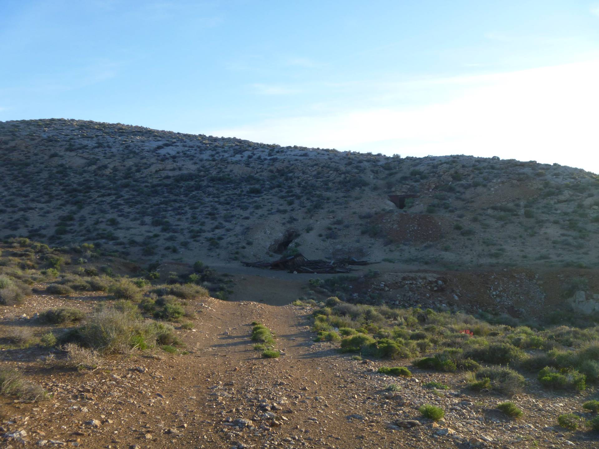 Ruin along the Chloride City Road, Death Valley National Park, California