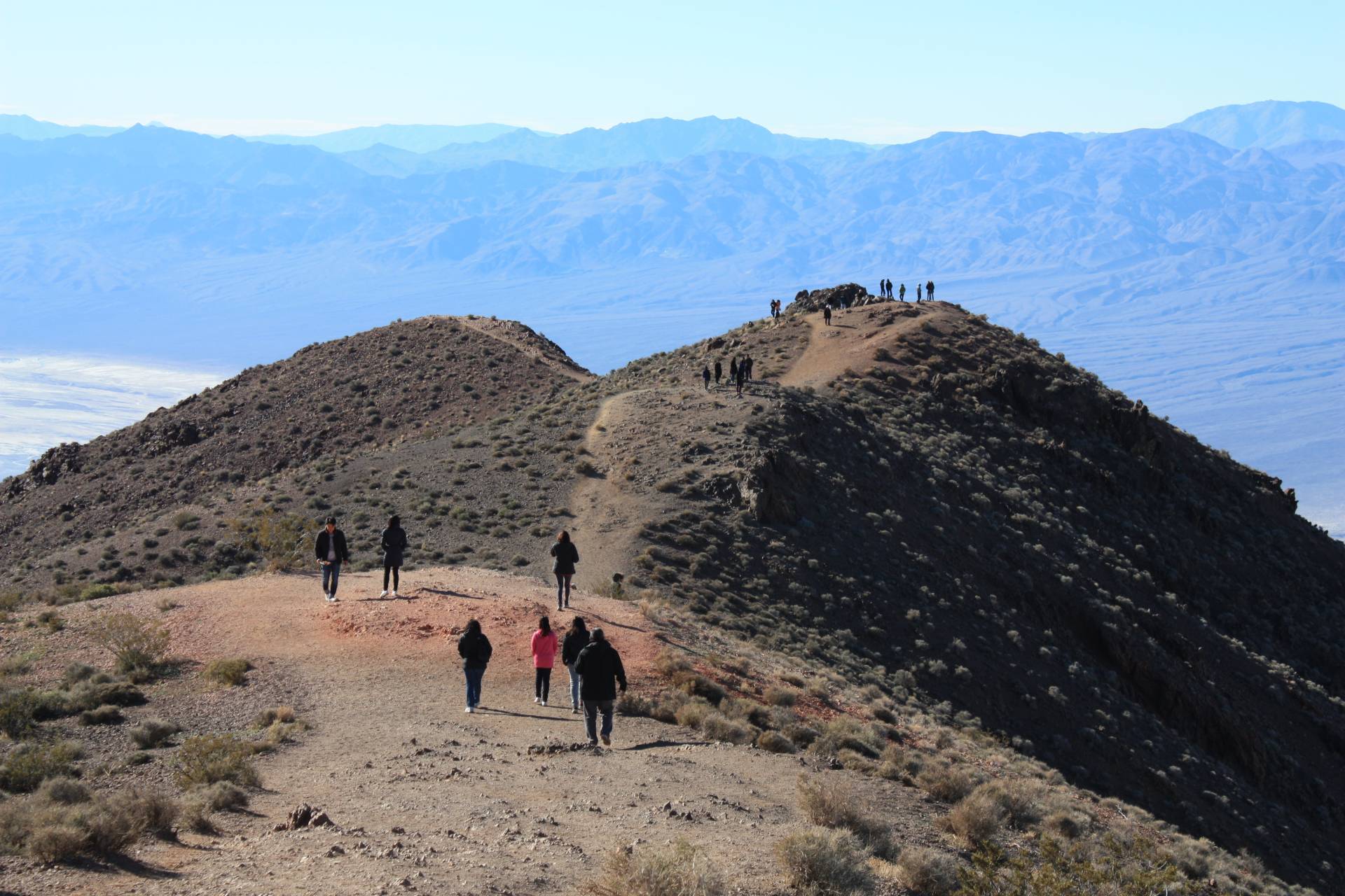 Trail at Dantes View, Death Valley National Park, California