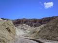 Hiking up Golden Canyon to the Red Cathedral, Death Valley National Park, California