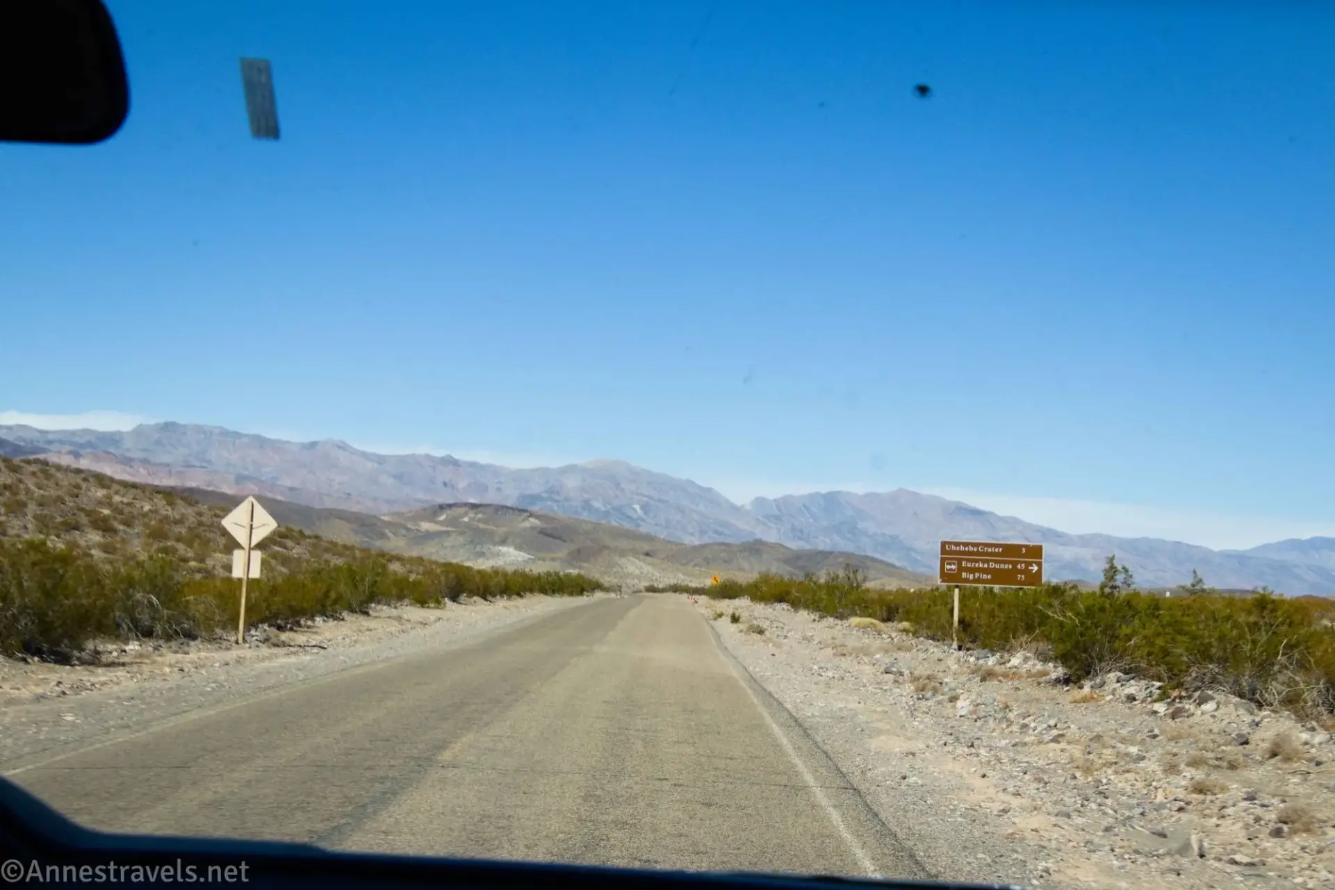 Ubehebe Crater Road, Death Valley National Park, California