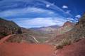 The Titus Canyon Road from Red Pass, Death Valley National Park, California