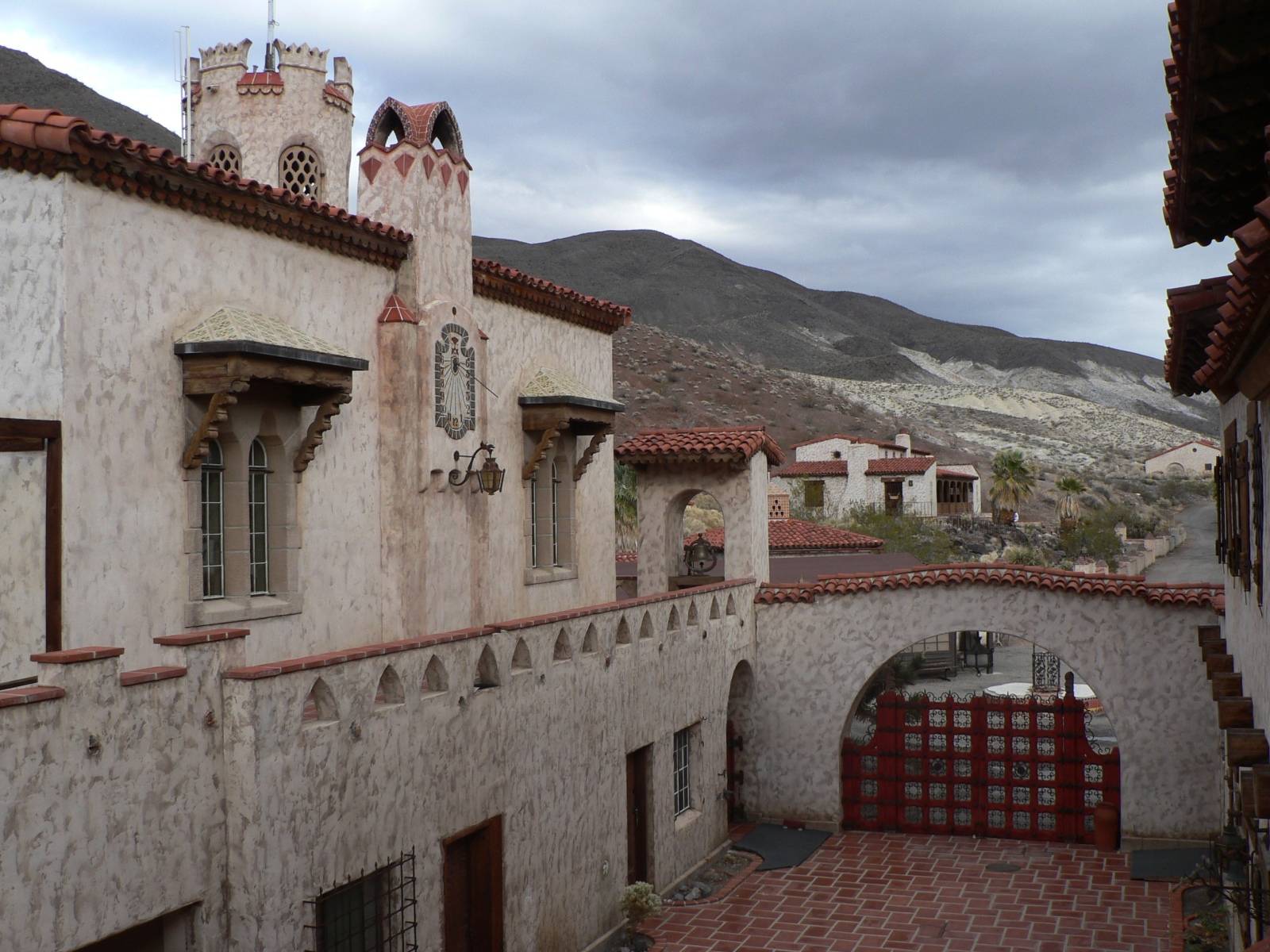 Inside Scotty's Castle, Death Valley National Park, California