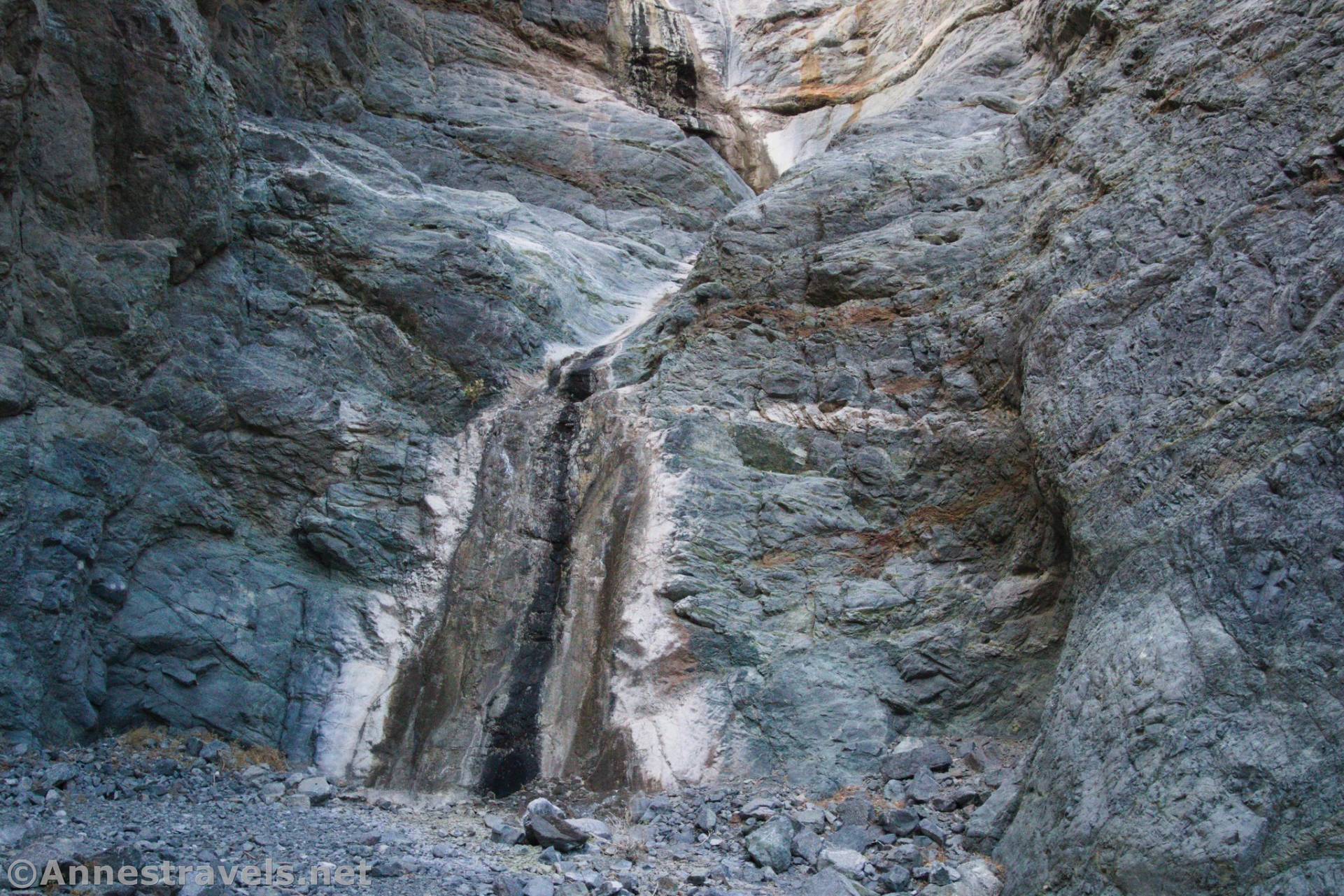 Willow Falls in Willow Canyon, Death Valley National Park, California