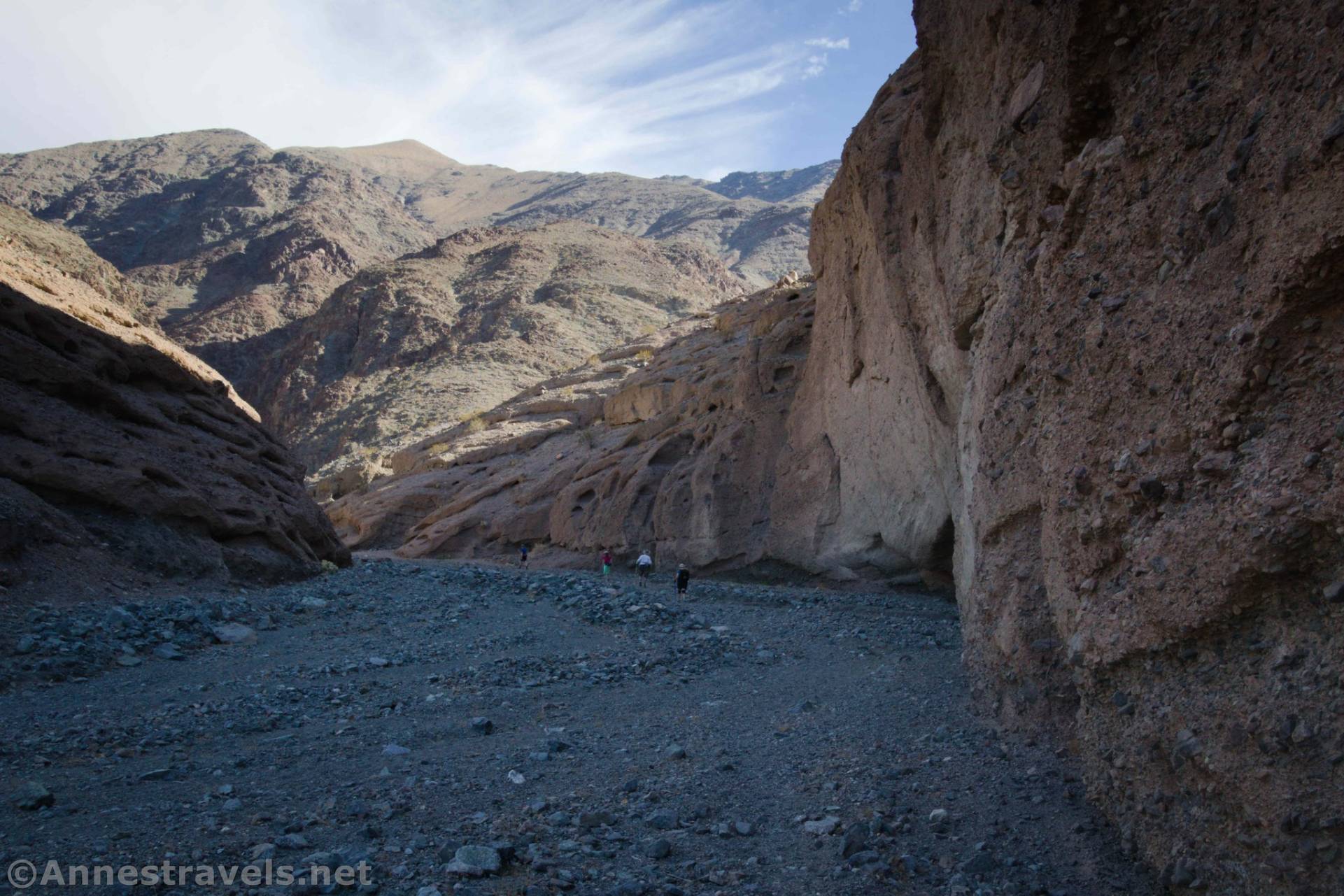 Walls in Willow Canyon, Death Valley National Park, California