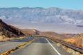 The road into Panamint Valley, Death Valley National Park, California