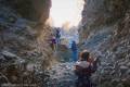 Climbing in Sidewinder Canyon, Death Valley National Park, California