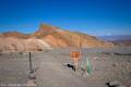 Badlands Trailhead at Zabriskie Point, Death Valley National Park, California