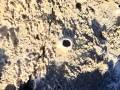 Salt formation at Devils Golf Course, Death Valley National Park, California