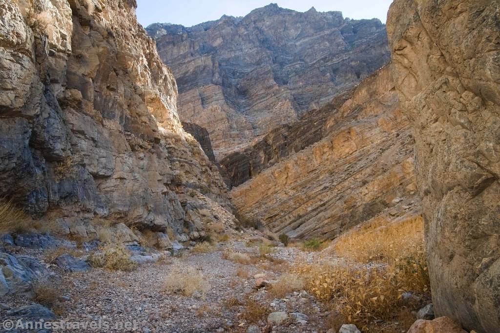 Second Narrows in Upper Fall Canyon, Death Valley National Park, California
