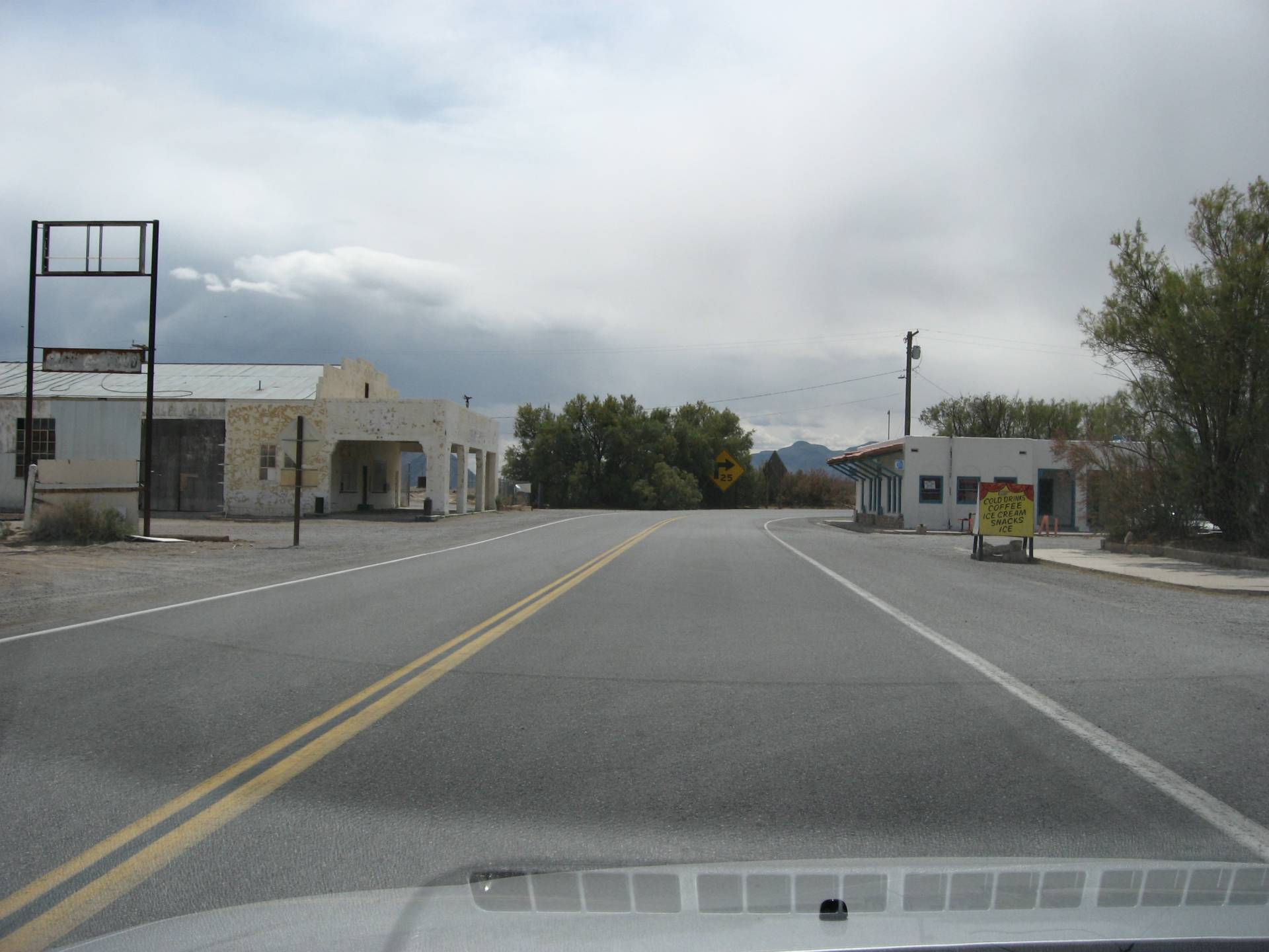 CA-127 in Death Valley Junction, Death Valley National Park, California