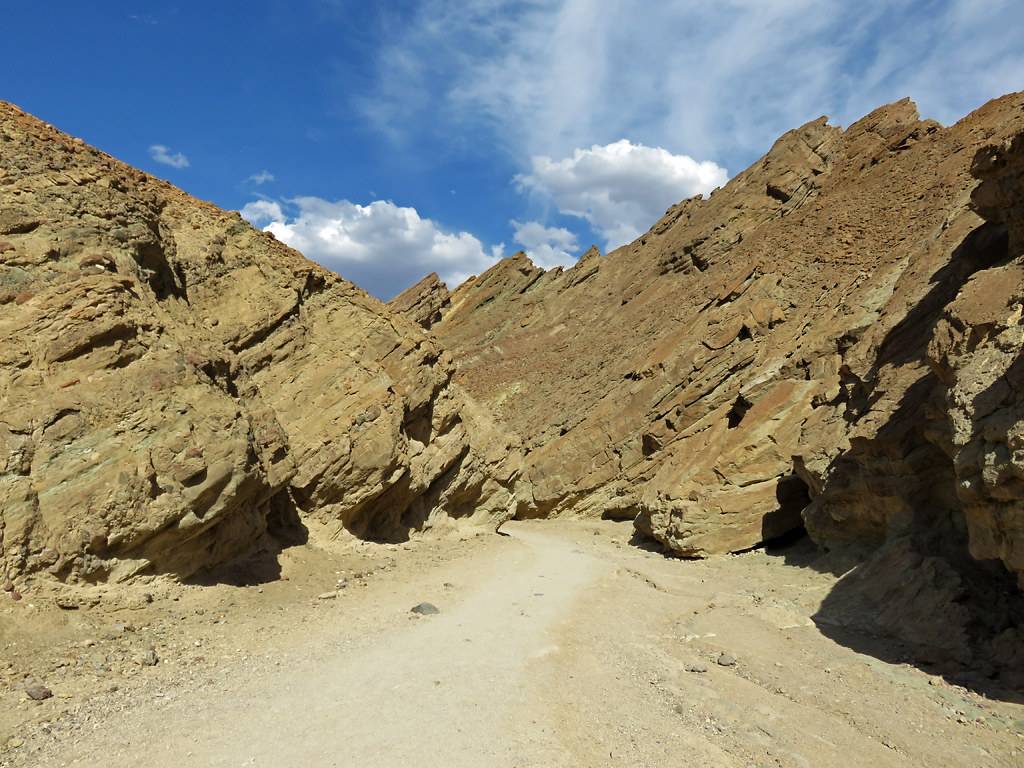 The Golden Canyon Trail, Death Valley National Park, California