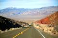 The road into Panamint Valley, Death Valley National Park, California